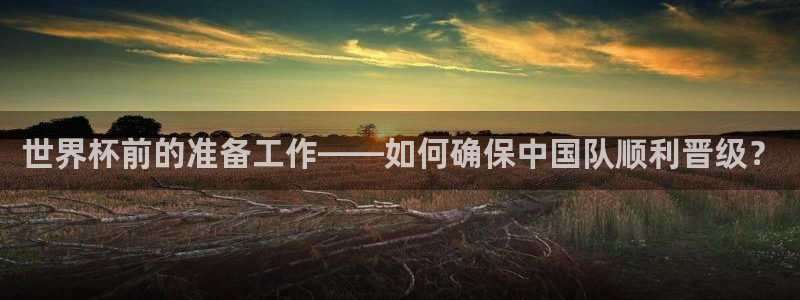 男足世界杯预选赛赛程：世界杯前的准备工作——如何确保中国队顺利晋级？